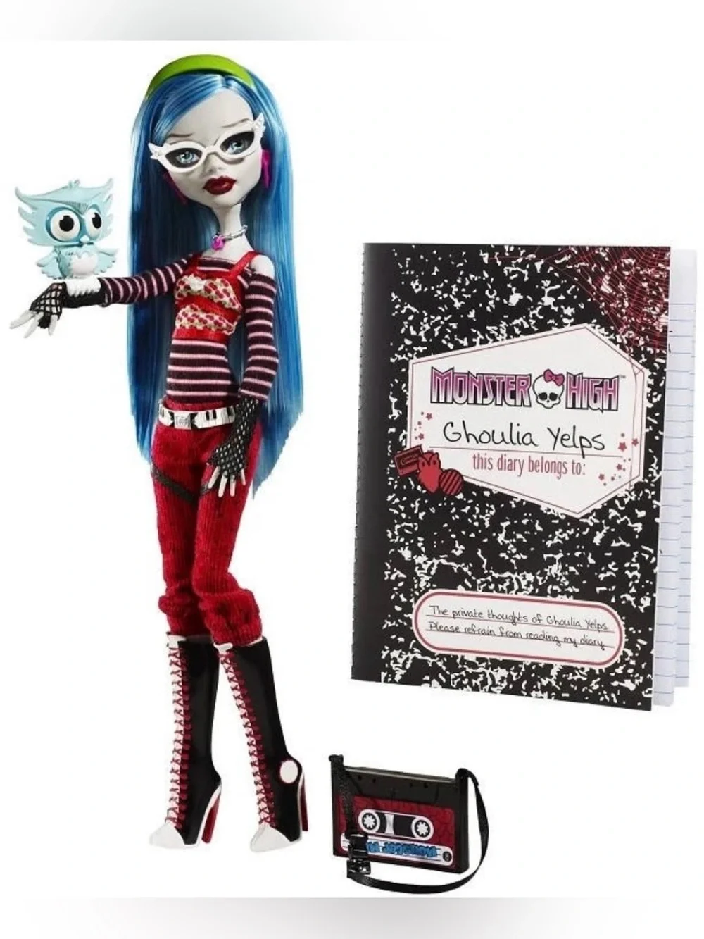 Monster High Booriginal Creeproduction Ghoulia Yelps Collectible Doll